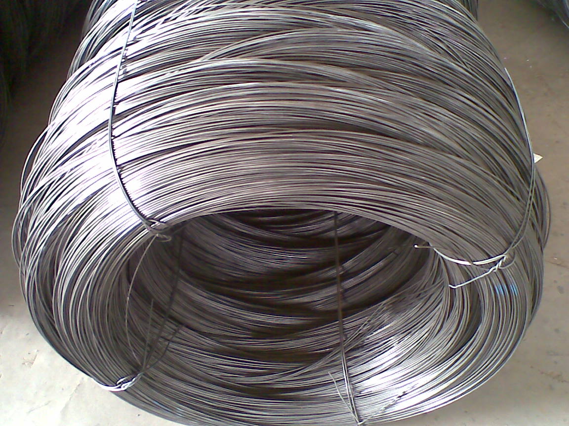Image of black iron wire